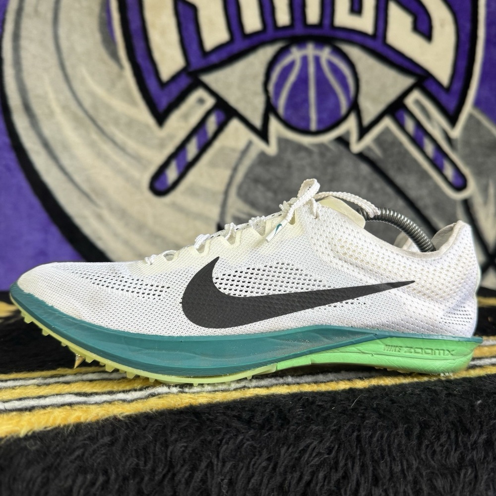 Size 11 - Nike ZoomX Dragonfly 2 White Electric Algae Track FD8413-102